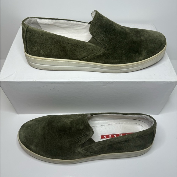 Prada Other - Prada Suede Skate Sneakers